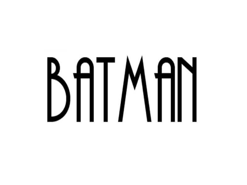 Batman Font Alternative
