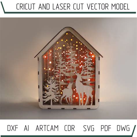 105+ Christmas Light Box Cricut -  Best Shadow Box SVG Crafters Image