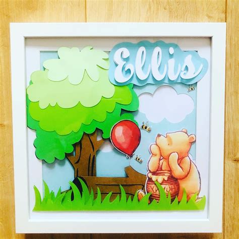 112+ Download Winnie The Pooh Shadow Box -  Instant Download Shadow Box SVG