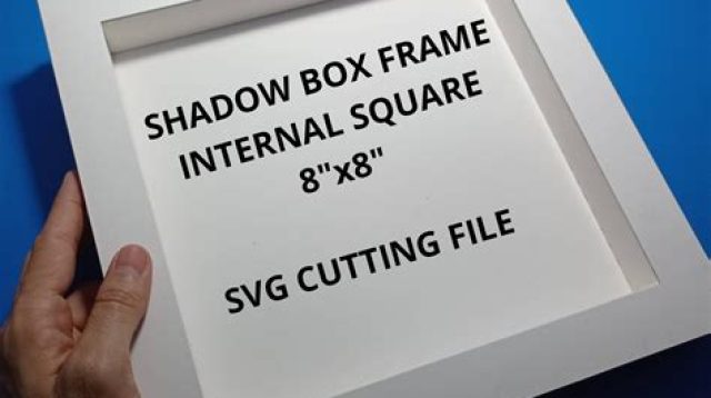 116+ Free Box Svg Templates -  Ready Print Shadow Box SVG Files