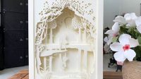129+ Layered Paper Art Template Free -  Shadow Box SVG Files for Cricut