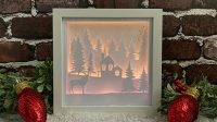 135+ 3d Lighted Shadow Box -  Instant Download Shadow Box SVG