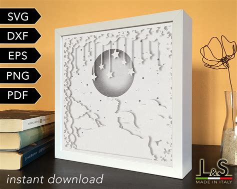 152+ Download 3D SVG Light Box For Cricut -  Shadow Box SVG Printable