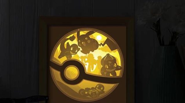 169+ Download Pokemon Light Box -  Free Shadow Box SVG PNG EPS DXF