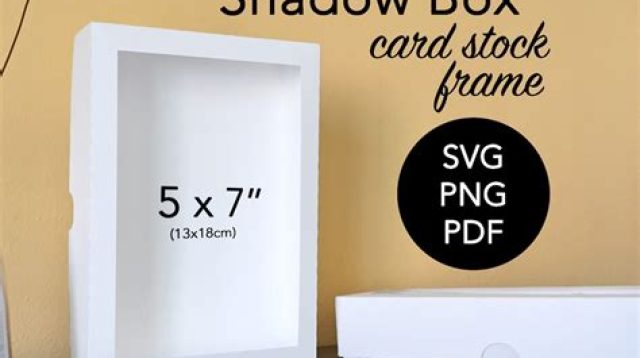 186+ Free Light Box Template Svg -  Ready Print Shadow Box SVG Files