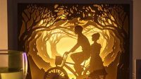 201+ Download 3d Paper Cut Light Box -  Popular Shadow Box Crafters File