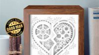 74+ Download Printable Paper Cut Shadow Box Templates -  Popular Shadow Box Crafters File