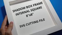 81+ Paper Shadow Box Template -  Shadow Box SVG Printable