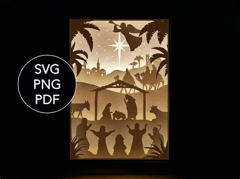 96+ Download Cross Shadow Box -  Instant Download Shadow Box SVG