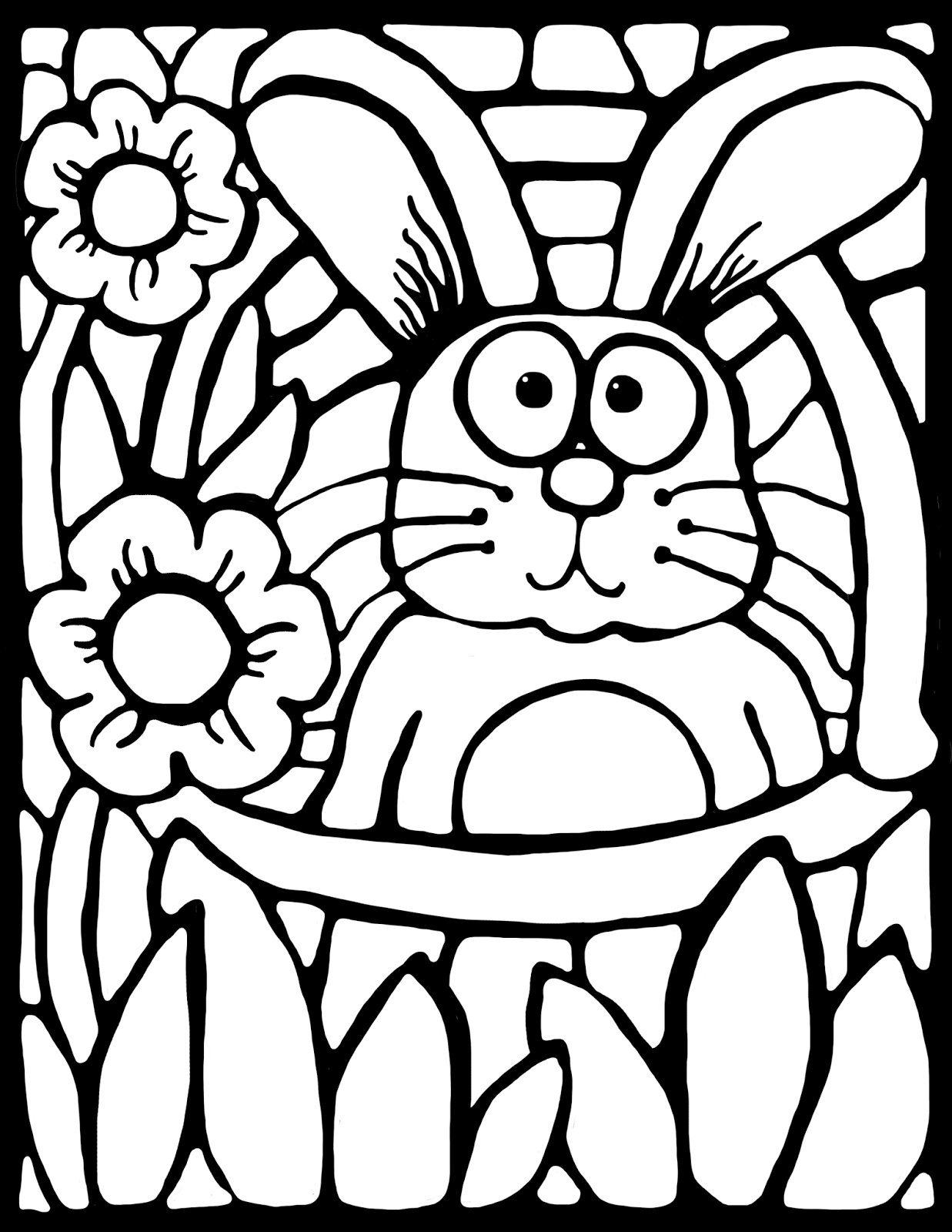 Easter Coloring 1