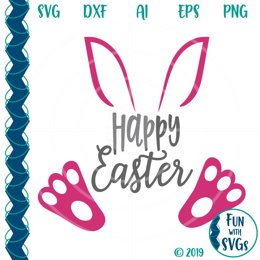FWS442 Happy Easter Bunny 1