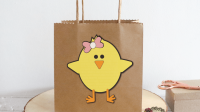 MRDC Easter Chicks mock bag girl 01 1024x1013 1