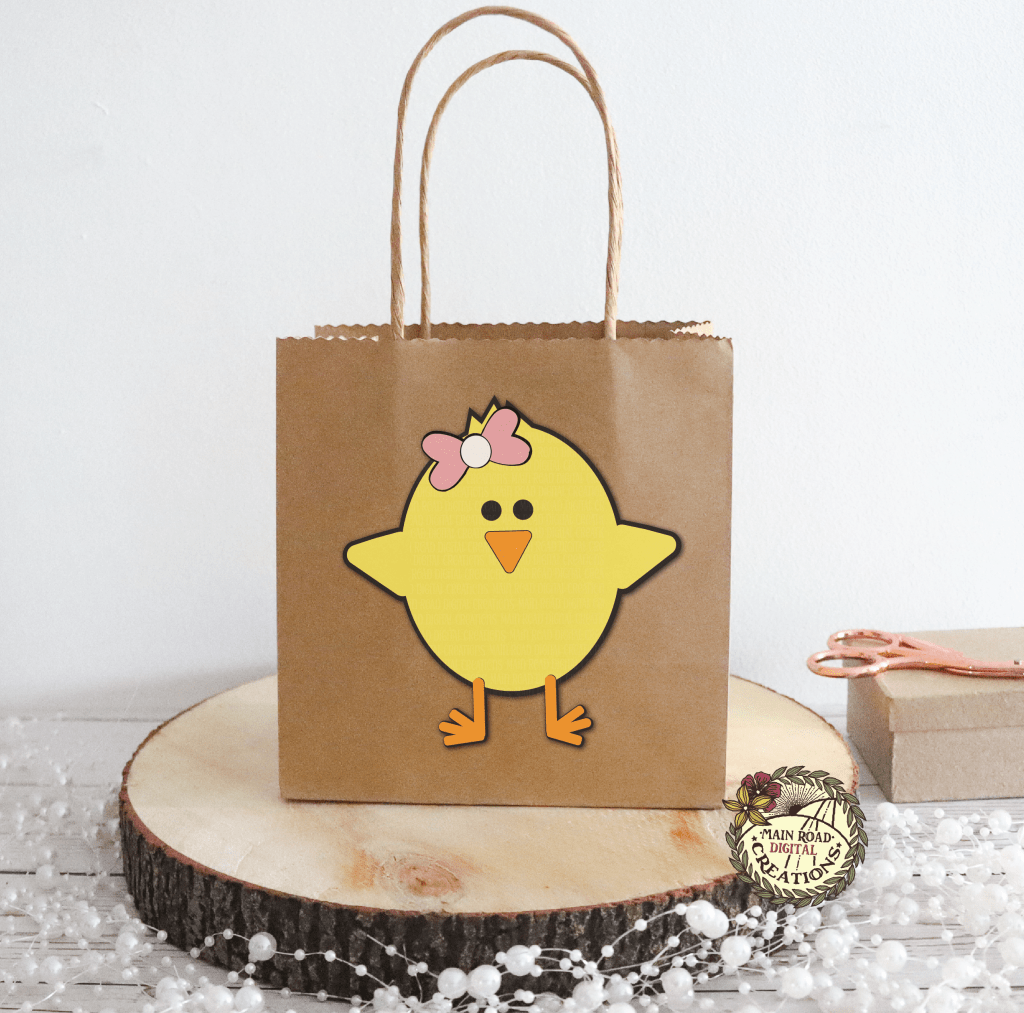 MRDC Easter Chicks mock bag girl 01 1024x1013 1