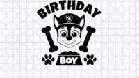 Paw Patrol Birthday Boy SVG 600x450 1