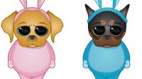 easter dogs vector 761908 1