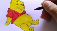 gambar sketsa winnie the pooh 59