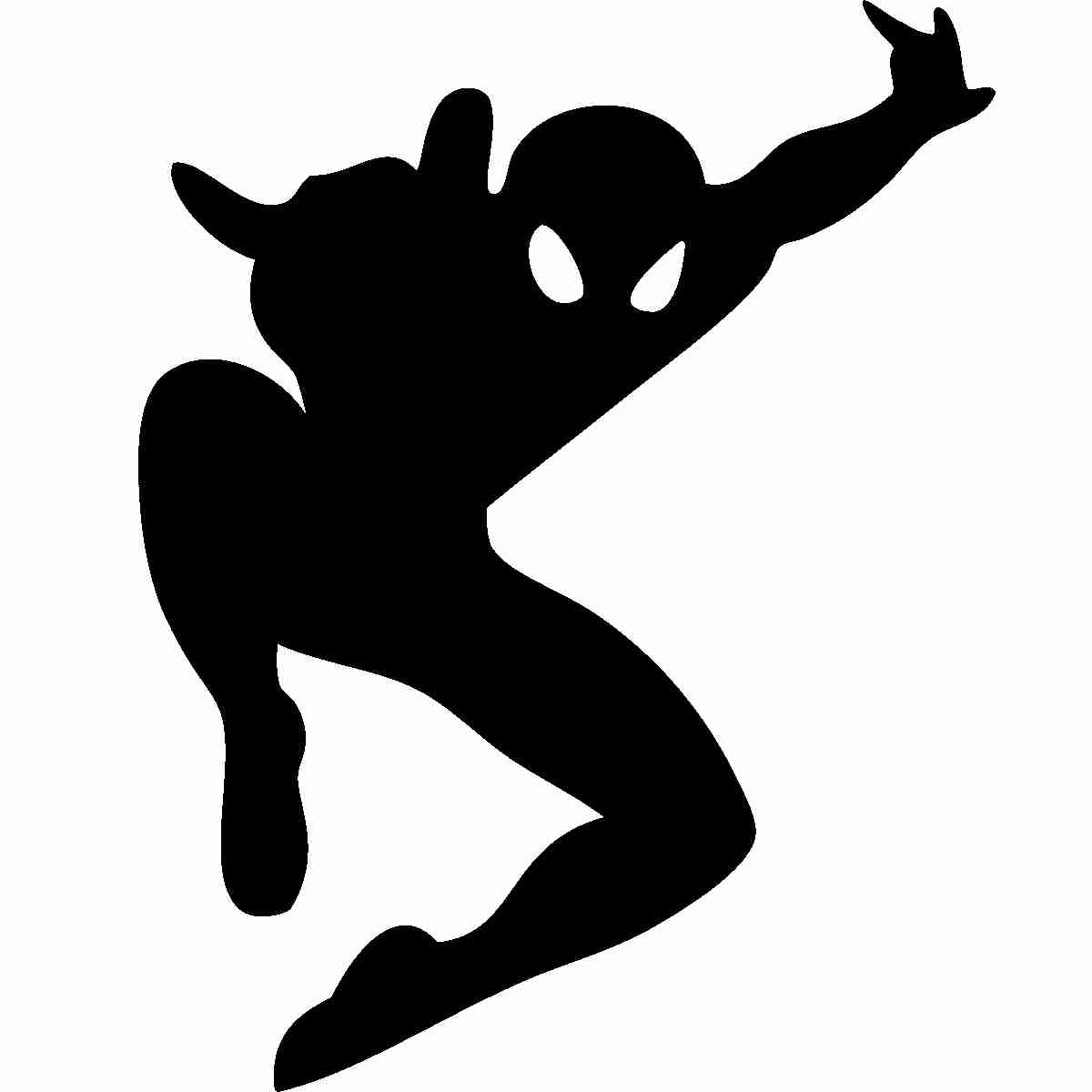 spider man silhouette 10