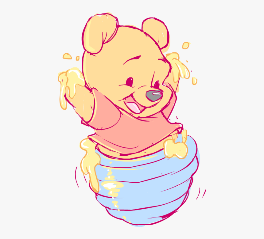 65 653389 cute baby winnie the pooh hd png download