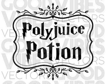 Free SVG Harry Potter Potion Labels Svg 7155+ SVG File for DIY Machine