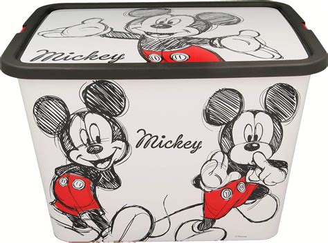 Mickey Mouse Boîte de Rangement Click Stor ST-02646: Amazon.fr: Jeux et