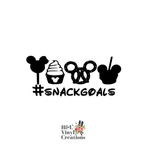 Disney snack goals svg|Svg files|Svg files sayings|Disney svg|Svg for