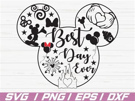 Best Day Ever SVG / Disney SVG / Cricut / Cut Files / Clipart