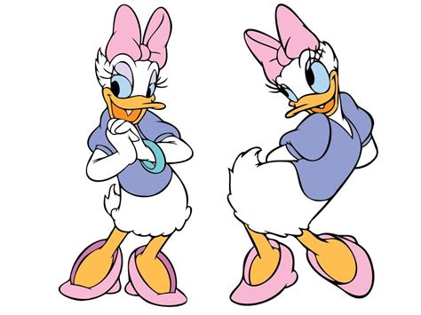 18 Daisy Duck SVG Cut Files | Daisy Duck Vector Clipart | Disney SVG