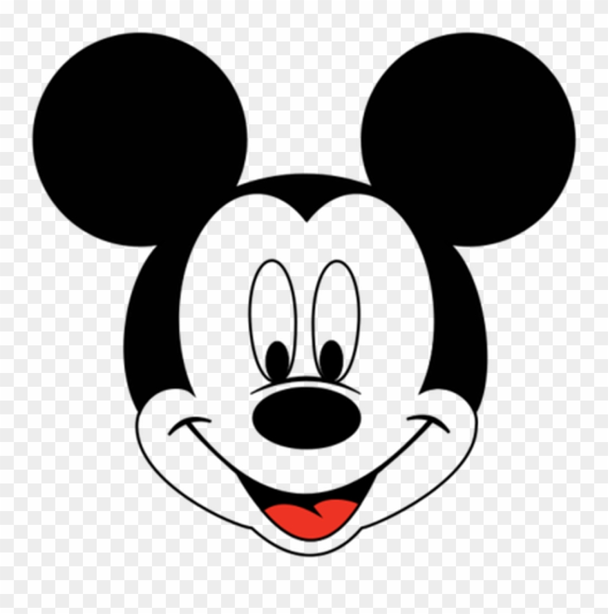 Mickey Mouse Face Svg