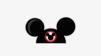 Mickey Mouse Hat Ears Svg