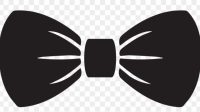 Mickey Mouse Bow Tie Svg