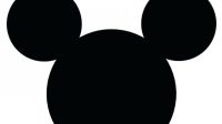Mickey Mouse Svg Outline