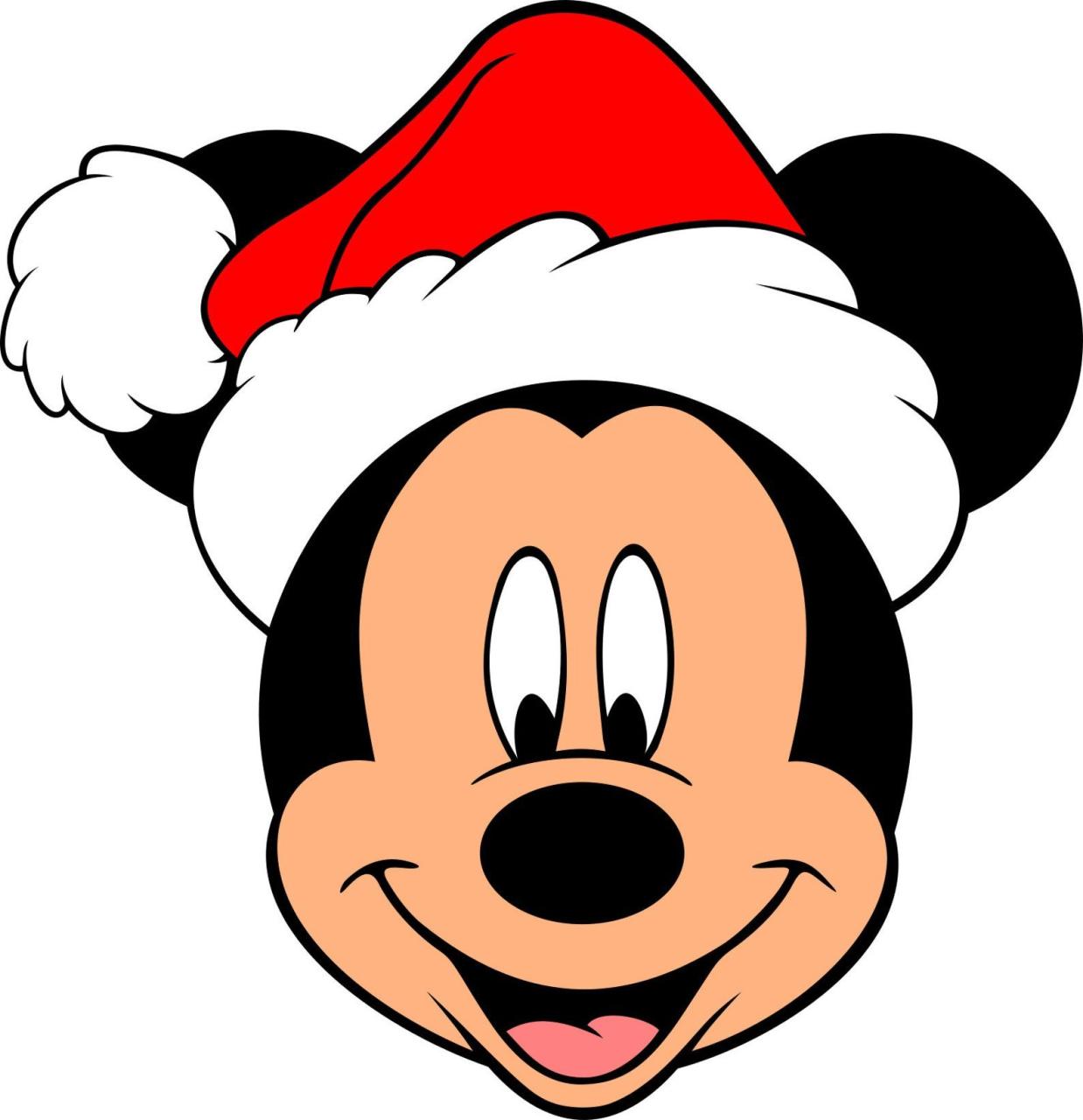 Mickey Mouse Christmas Svg