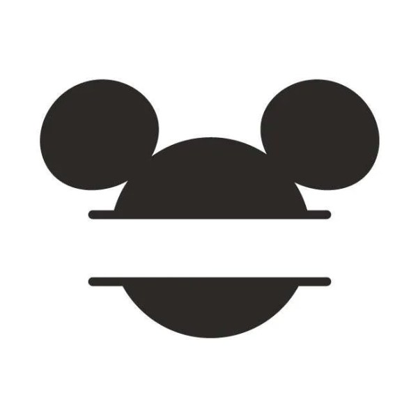 Mickey Mouse Monogram Svg Free