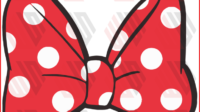 Minnie Mouse Polka Dot Bow Svg TD210312HT12 768x768 1