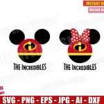 Incredibles Ii Mickey Mouse Svg Design