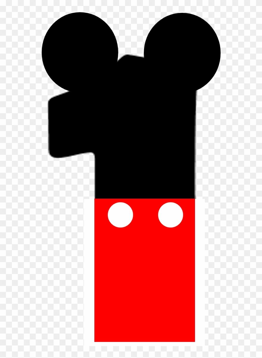 Mickey Mouse Mouse Svg Number 1