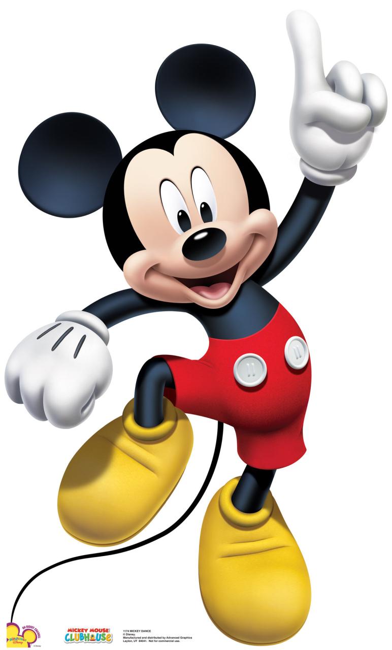 Mickey Mouse Dance Svg