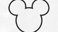 Mickey Mouse Outline Svg