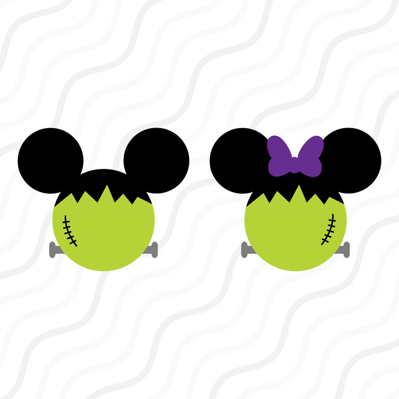 Mickey Mouse Frankenstein Svg