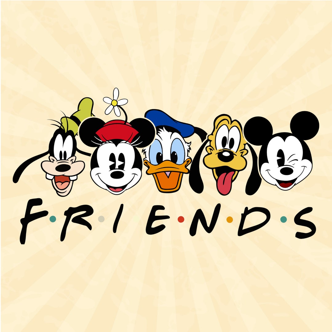 Mickey Mouse And Friends Images Svg
