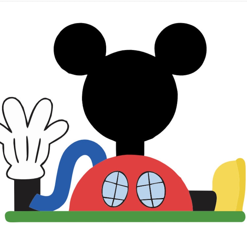Mickey Mouse Clubhouse Svg File