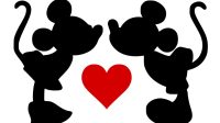 Mickey Mouse Love Svg
