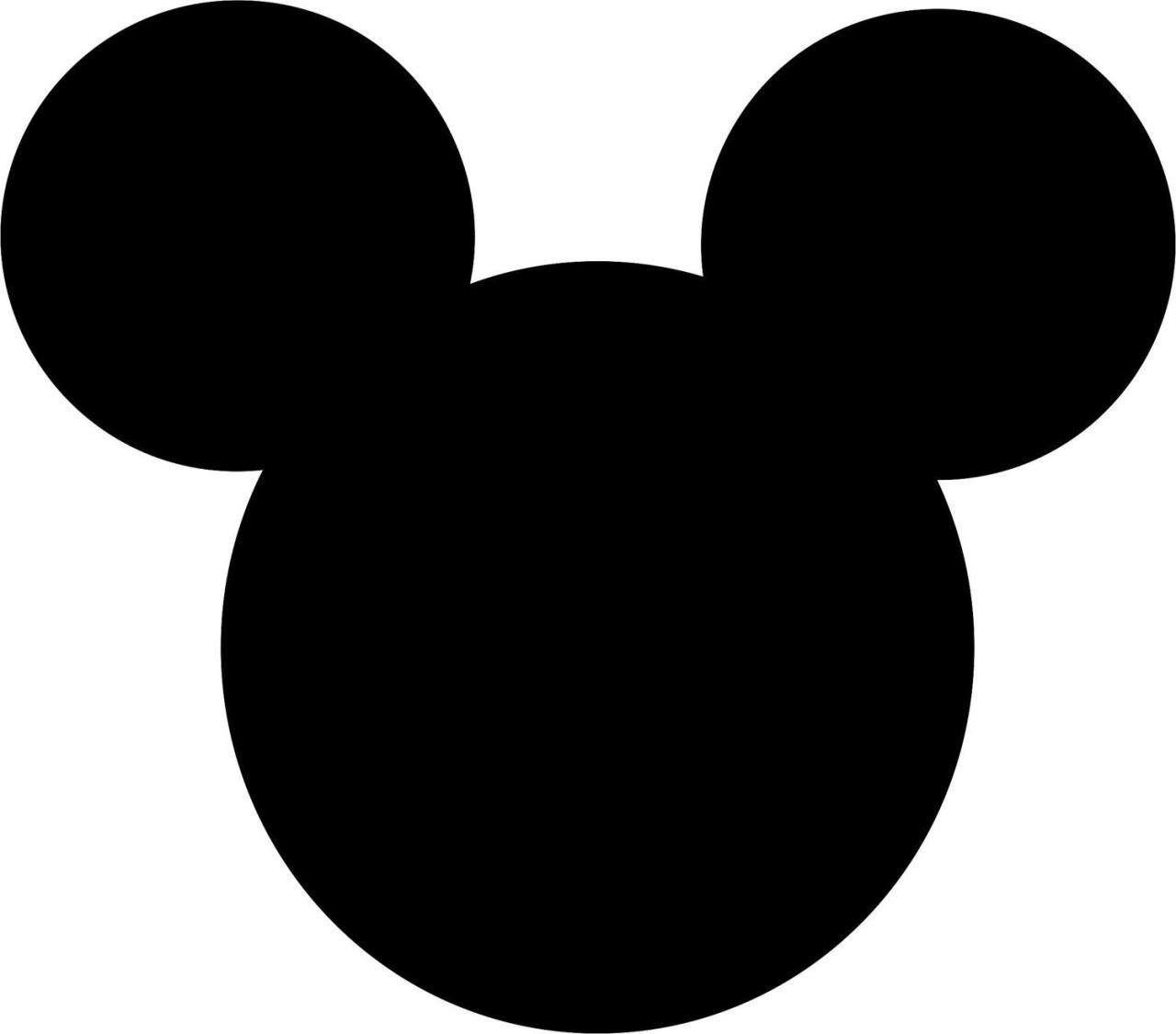 Free Mickey Mouse Head Svg File
