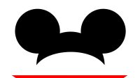 Mickey Mouse Ears Free Svg