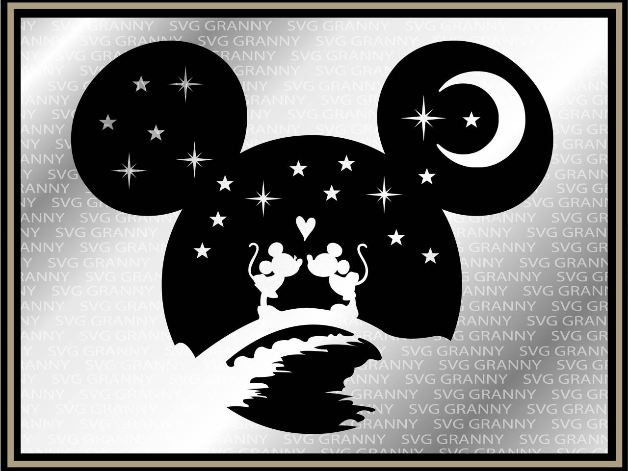 Mickey Mouse Disney Svg