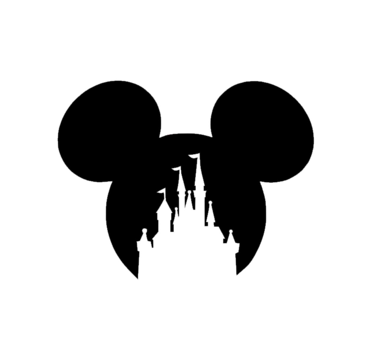 Mickey Mouse Ears Svg Castle