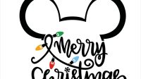 Mickey Mouse Christmas Svg Free