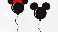 Mickey Mouse Balloon Svg