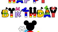 Mickey Mouse Clubhouse Birthday Svg
