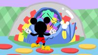 Mickey Mouse Backwards Logo Svg